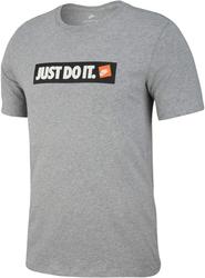 Produktbild von  M NSW TEE HBR 1, L, DK GREY HEATHER/WHITE