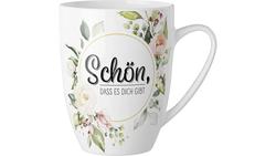 Produktbild von Geschenk für Dich Becher Schön dass es Dich gibt Blumen 0,25 l