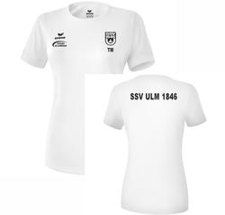Produktbild von SSV Ulm 1846, Damen Funktions Teamsport T-Shirt Weiß, 40 nein nein