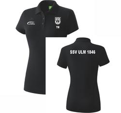 Produktbild von SSV Ulm 1846, Damen Teamsport Poloshirt, schwarz, 48 nein ja
