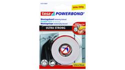 Produktbild von tesa® doppelseitiges Montageband ULTRA STRONG 1,5m x 19mm