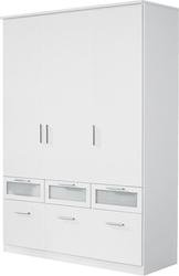 Produktbild von Drehtürenschrank ca. 136 x 199 x 65 cm rauch BLUE                 weiß
     | Möbel Inhofer