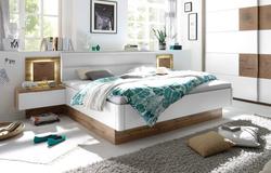 Produktbild von Bettanlage ca. 305 x 95 x 205 cm Dreamoro                 weiß
     | Möbel Inhofer