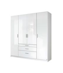 Produktbild von Drehtürenschrank ca. 181 x 197 x 52 cm rauch BLUE                 weiß
     | Möbel Inhofer