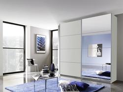 Produktbild von Schwebetürenschrank ca. 226 x 210 x 62 cm rauch ORANGE                 grau
     | Möbel Inhofer