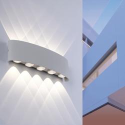 Produktbild von Wand-Aussenleuchte                 LED
                    silber
    | Möbel Inhofer