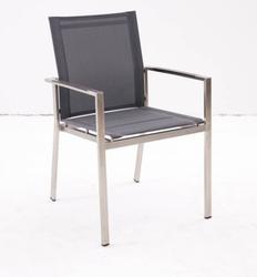 Produktbild von Stapelstuhl                 Textil
                    grau
    ca. 56 x 60 x 85 cm 
| Möbel Inhofer