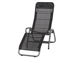 Produktbild von Liege                 Textil
                    schwarz
    ca. 72 x 118 x 139 cm 
| Möbel Inhofer