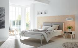 Produktbild von Bett ca. 215 x 91 x 146 cm Hasena                 weiß
     | Möbel Inhofer