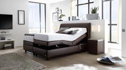 Produktbild von Motor-Boxspringbett ca. 219 x 119 x 186 cm Ruf Betten                 braun
     | Möbel Inhofer