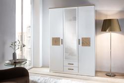 Produktbild von Drehtürenschrank ca. 135 x 199 x 58 cm Wimex Wohnbedarf                 weiß
     | Möbel Inhofer