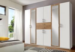 Produktbild von Drehtürenschrank ca. 270 x 210 x 58 cm Wimex Wohnbedarf                 weiß
     | Möbel Inhofer