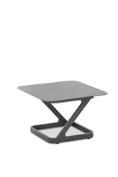 Produktbild von Beistelltisch                 Metall
                    grau
    ca. 70 x 46 x 70 cm 
| Möbel Inhofer