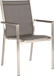 Produktbild von Stapelstuhl                 Textil
                    grau
    ca. 61 x 92 x 57 cm 
| Möbel Inhofer