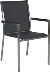 Produktbild von Stapelstuhl                 Textil
                    grau
    ca. 61 x 89 x 54 cm 
| Möbel Inhofer