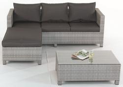 Produktbild von Lounge-Set                 Metall
                    grau
    ca. 191 x 75 x 63 cm 
| Möbel Inhofer