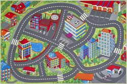 Produktbild von Kinderteppich ca. 200 x 140 cm                 mehrfarbig
     | Möbel Inhofer