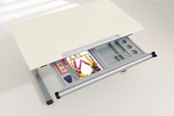 Produktbild von Schubkasten   MARCO-2 Schreibtische
 PAIDI                 Metall
                     silber
     ca. 78x3x37 cm | Möbel Inhofer