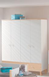 Produktbild von Kleiderschrank   YLVIE
 PAIDI                 Holzwerkstoff
                     weiß
     ca. 165x198x56 cm | Möbel Inhofer