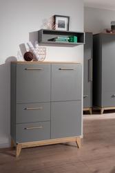 Produktbild von Highboard   STEN
 PAIDI                 Holzwerkstoff
                     grau
     ca. 94x123x39 cm | Möbel Inhofer