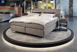 Produktbild von Boxspringbett ca. 222 x 114 x 191 cm Ruf Betten                 grau
     | Möbel Inhofer