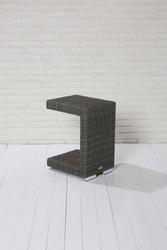 Produktbild von Beistelltisch                 Kunststoff
                    grau
    ca. 32 x 46 x 40 cm 
| Möbel Inhofer