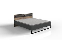 Produktbild von Bett ca. 210 x 92 x 189 cm Wimex Wohnbedarf                 grau
     | Möbel Inhofer