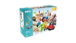 Produktbild von BRIO Builder - Box 136 tlg. - Das kreative Konstruktionsspielzeug aus Schweden - Der ideale Einstieg in die Welt des Bauens und Bastelns - Für Kinder ab 3 Jahren