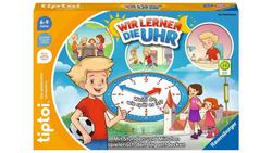 Produktbild von Ravensburger tiptoi - Spiel - Wir lernen die Uhr - interaktives Lernspiel ab 6 Jahren, mit digitaler und analoger Uhr zum selbst einstellen